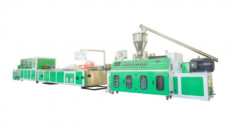 PVC炭纤维橱柜板生产线