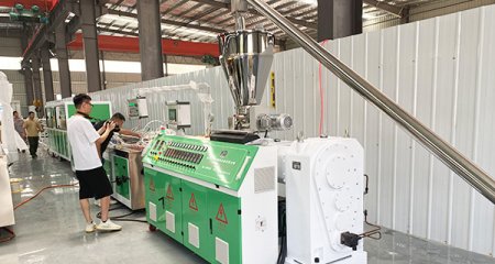 PVC木塑门窗附框生产线