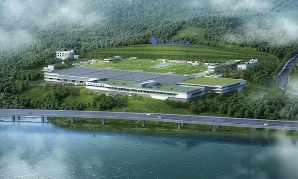 鸡冠石在线亚洲精品自拍,精品乱码一区二区三四区视频四期扩建工程效果图。重庆水务环境集团供图